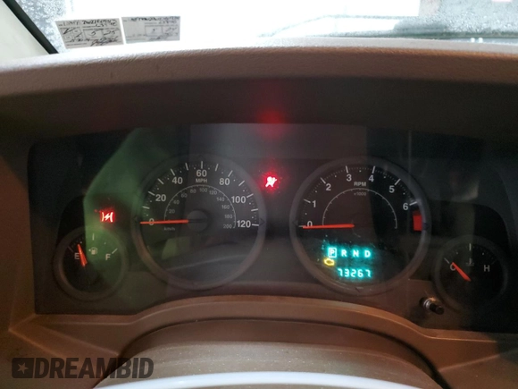 2007 Jeep Compass Sport with VIN 1J8FT47W27D119313, listed as a Copart auction lot 43165635 with 73,267 mi miles and Salvage Title. Bid and sale history available at carsss.com. Image 9.