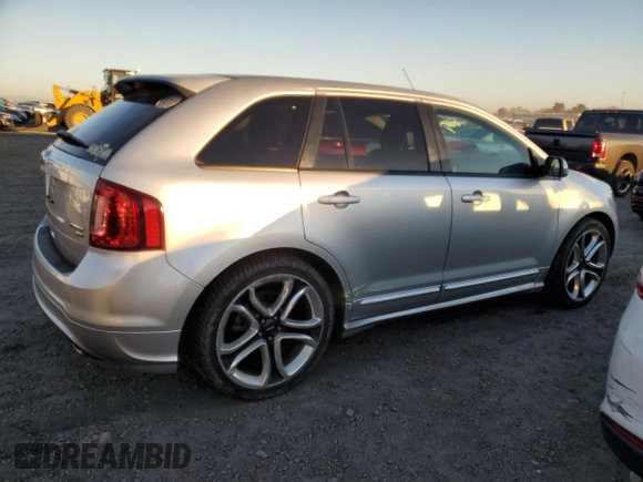 2012 Ford Edge Sport with VIN 2FMDK4AK9CBA53541, listed as a Copart auction lot 88506135 with 155,043 mi miles and Salvage Title. Bid and sale history available at carsss.com. Image 3.