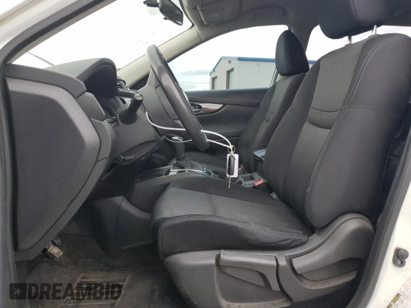 2017 Nissan Rogue SL with VIN JN8AT2MV5HW015426, listed as a Copart auction lot 57619945 with 215,075 mi miles and Salvage title. Bid and sale history available at DreamBid. Image 7.