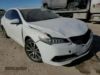 2015 Acura TLX V6 Tech with VIN 19UUB3F59FA008425, listed as a Copart auction lot 41960845 with 155,290 mi miles and Salvage Title. Bid and sale history available at carsss.com. Image 11.