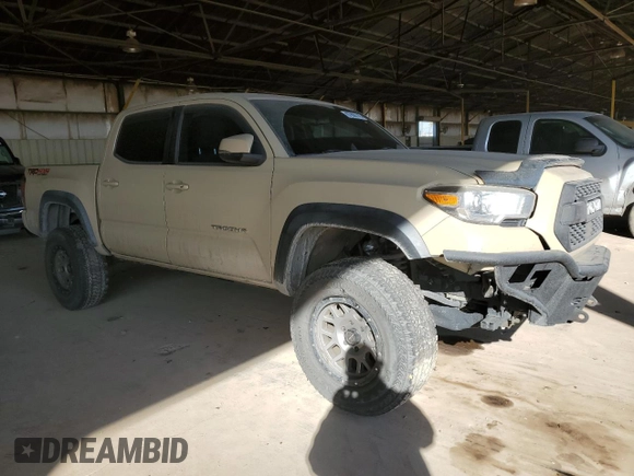 2018 Toyota Tacoma SR with VIN 3TMCZ5AN1JM160641, listed as a Copart auction lot 87868145 with 53,686 mi miles and Salvage Title. Bid and sale history available at carsss.com. Image 4.