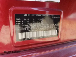 2010 Subaru Legacy Premium All-Weather Anniversary z VIN 4S3BMBH68A3245159, wystawiony jako Copart lot #63074495 z przebiegiem 120 350 mil mil oraz Szkoda całkowita • Salvage title. Historia ofert i sprzedaży dostępna na DreamBid. Obrazek 12.