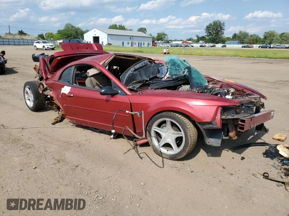 2004 Ford Mustang Standard с VIN 1FAFP40654F178108, выставлен на аукционе Copart как лот 59923415 с пробегом Не указан миль и Списание • Salvage title. История ставок и продаж доступна на DreamBid. Изображение 4.