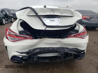 2018 Mercedes-Benz CLA 250 with VIN WDDSJ4EB9JN577269, listed as a Copart auction lot 59311595 with 50,581 mi miles and Salvage title. Bid and sale history available at DreamBid. Image 6.