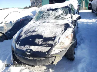 2013 Mazda 3 GX with VIN JM1BL1KF5D1768032, listed as a Copart auction lot 88045205 with 229,242 mi miles and Salvage Title. Bid and sale history available at carsss.com. Image 5.