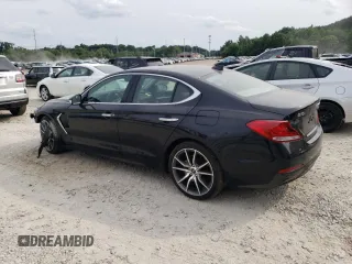 2020 Genesis G70 2.0T z VIN KMTG44LA8LU053493, wystawiony jako Copart lot #63290514 z przebiegiem 51 108 mil mil oraz Szkoda całkowita • Salvage title. Historia ofert i sprzedaży dostępna na DreamBid. Obrazek 2.