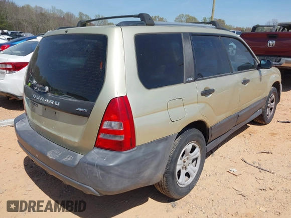 2003 Subaru Forester X z VIN JF1SG63613H715162, wystawiony jako IAAI lot #41897812 z przebiegiem 163 895 mil mil oraz . Historia ofert i sprzedaży dostępna na DreamBid. Obrazek 4.