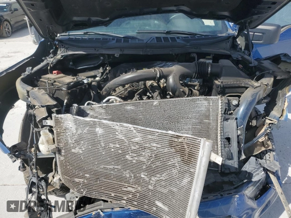 2022 Ford F-150 XL with VIN 1FTEW1EP2NKD74606, listed as a Copart auction lot 49573965 with 63,117 mi miles and Salvage Title. Bid and sale history available at carsss.com. Image 12.