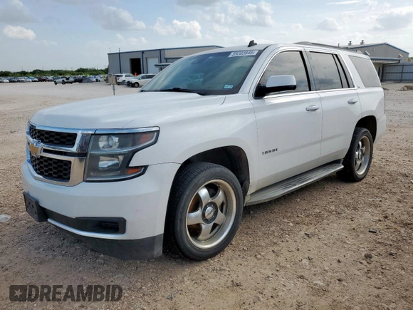 2015 Chevrolet Tahoe LS with VIN 1GNSCAKC2FR229305, listed as a Copart auction lot 59202845 with Not provided miles and Clean title. Bid and sale history available at DreamBid. Image 1.