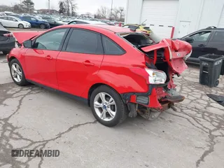 2013 Ford Focus SE with VIN 1FADP3F24DL150307, listed as a IAAI auction lot 41515237 with 130,387 mi miles. Bid and sale history available at carsss.com. Image 3.
