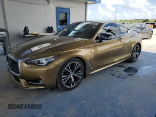 2018 Infiniti Q60 Sport with VIN JN1EV7EK7JM343198, listed as a Copart auction lot 65425765 with 49,221 mi miles and Clean title. Bid and sale history available at DreamBid. Image 1.