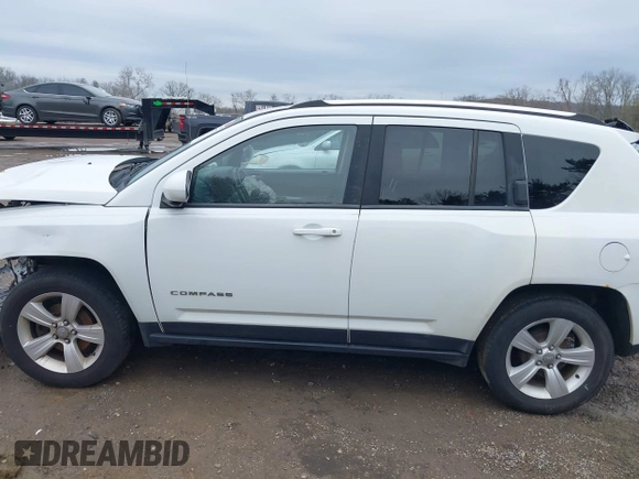 2014 Jeep Compass Latitude with VIN 1C4NJCEB8ED518193, listed as a IAAI auction lot 41957771 with 175,549 mi miles. Bid and sale history available at carsss.com. Image 15.
