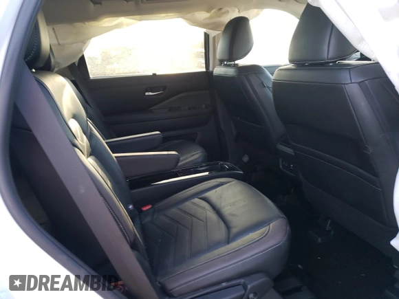 2023 Nissan Pathfinder Platinum z VIN 5N1DR3DH1PC234483, wystawiony jako Copart lot #43508515 z przebiegiem 33 399 mil mil oraz Szkoda całkowita • Salvage title. Historia ofert i sprzedaży dostępna na DreamBid. Obrazek 12.