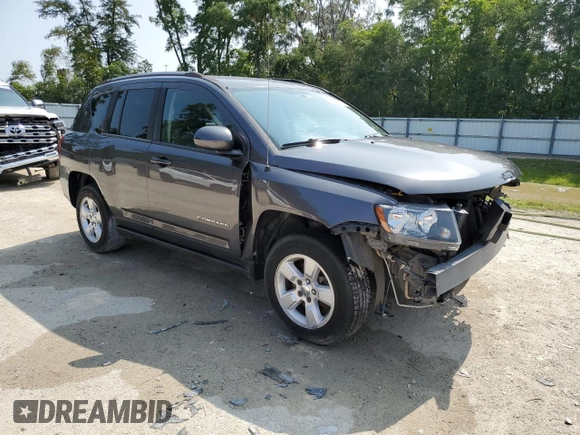2017 Jeep Compass High Altitude with VIN 1C4NJCEB1HD162898, listed as a Copart auction lot 59175765 with 158,708 mi miles and Salvage title. Bid and sale history available at DreamBid. Image 4.