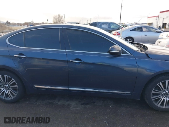 2014 Kia Cadenza Premium with VIN KNALN4D77E5127042, listed as a IAAI auction lot 41189073 with 131,059 mi miles. Bid and sale history available at carsss.com. Image 12.