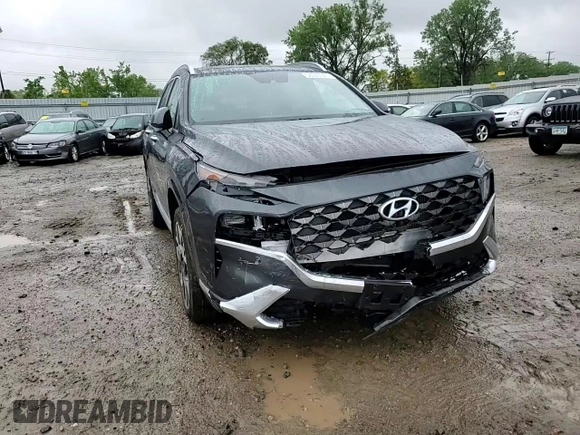 2023 Hyundai Santa Fe Calligraphy with VIN 5NMS5DAL6PH511782, listed as a Copart auction lot 58000945 with 31,566 mi miles and Salvage title. Bid and sale history available at DreamBid. Image 14.
