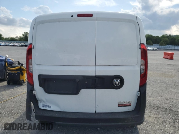 2019 Ram ProMaster City Cargo Tradesman z VIN ZFBHRFAB6K6M81516, wystawiony jako Copart lot #48754015 z przebiegiem 57 342 mil mil oraz Szkoda całkowita • Salvage title. Historia ofert i sprzedaży dostępna na DreamBid. Obrazek 6.