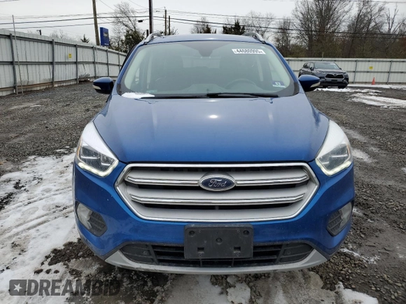 2019 Ford Escape Titanium with VIN 1FMCU9J96KUA01289, listed as a Copart auction lot 44680995 with 93,000 mi miles and Salvage Title. Bid and sale history available at carsss.com. Image 5.