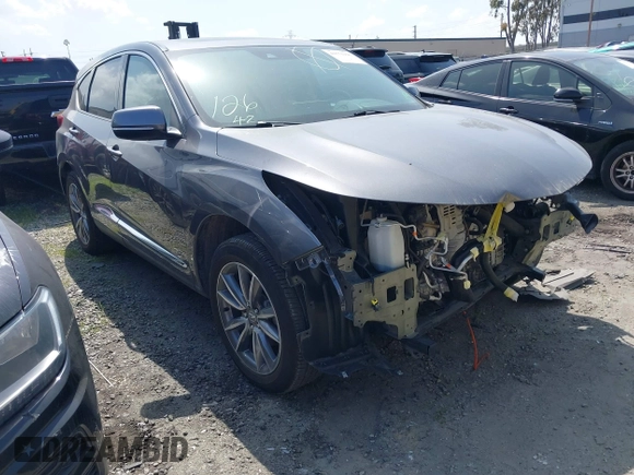 2021 Acura RDX Technology with VIN 5J8TC1H59ML005505, listed as a IAAI auction lot 41571125 with 46,451 mi miles and . Bid and sale history available at DreamBid. Image 1.