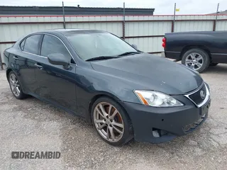 2008 Lexus IS 350 with VIN JTHBE262685018305, listed as a IAAI auction lot 42704629 with 224,697 mi miles and . Bid and sale history available at DreamBid. Image 1.