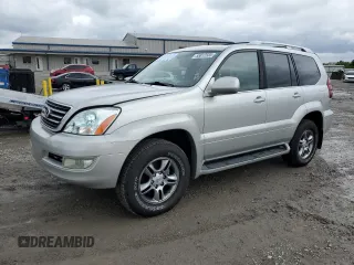 2005 Lexus GX 470 z VIN JTJBT20X050082258, wystawiony jako Copart lot #55812505 z przebiegiem 194 075 mil mil oraz Szkody całkowita. Historia ofert i sprzedaży dostępna na DreamBid. Obrazek 1.