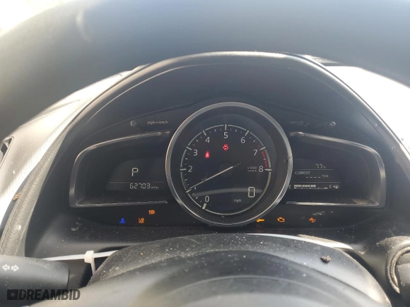 2019 Mazda CX-3 Sport with VIN JM1DKDB73K1461235, listed as a Copart auction lot 74170804 with 62,703 mi miles and Salvage Title. Bid and sale history available at carsss.com. Image 9.