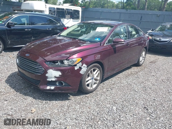 2013 Ford Fusion SE with VIN 3FA6P0HR1DR316477, listed as a IAAI auction lot 42764152 with 122,521 mi miles and . Bid and sale history available at DreamBid. Image 2.