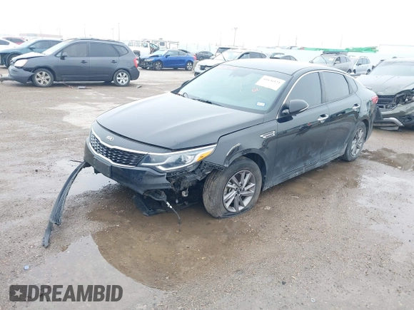 2020 Kia Optima LX with VIN 5XXGT4L36LG401025, listed as a IAAI auction lot 41636121 with 79,305 mi miles. Bid and sale history available at carsss.com. Image 2.