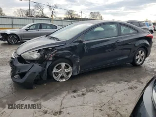 2013 Hyundai Elantra Coupe GS PZEV with VIN KMHDH6AE4DU007731, listed as a Copart auction lot 81087784 with 146,229 mi miles and Salvage Title. Bid and sale history available at carsss.com. Image 1.