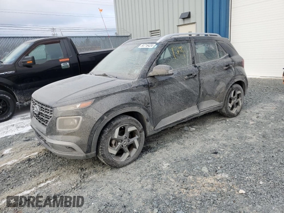 2021 Hyundai Venue SEL with VIN KMHRC8A38MU112674, listed as a Copart auction lot 84716424 with 78,055 mi miles and Salvage Title. Bid and sale history available at carsss.com. Image 1.