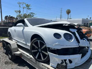 2013 Bentley Continental GT with VIN SCBGT3ZA8DC087043, listed as a Copart auction lot 57523435 with 55,293 mi miles and Clean Title. Bid and sale history available at DreamBid. Image 1.