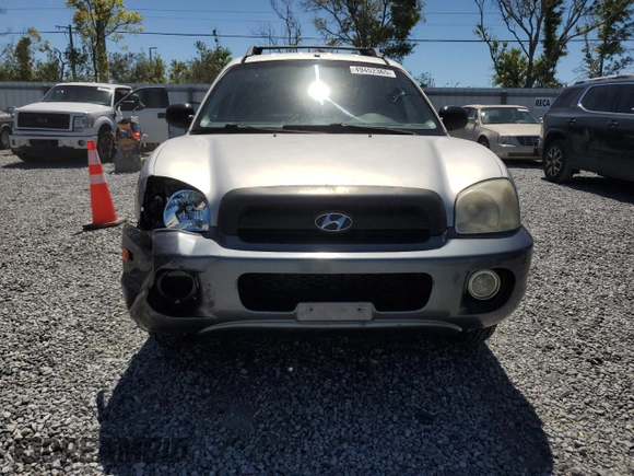 2006 Hyundai Santa Fe GLS with VIN KM8SC73D06U109403, listed as a Copart auction lot 49452365 with 138,445 mi miles and Salvage Title. Bid and sale history available at carsss.com. Image 5.