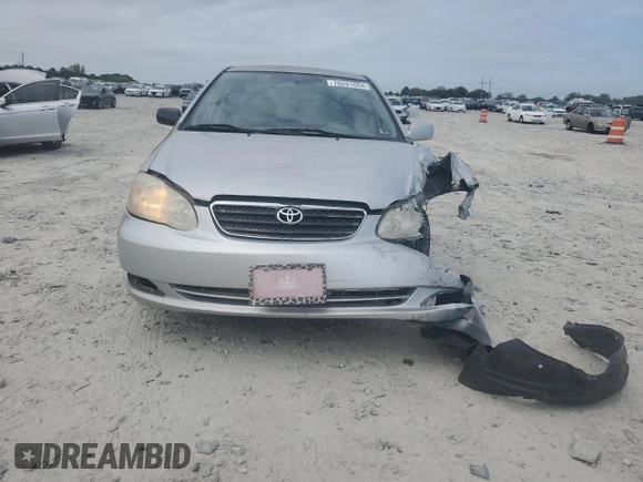 2005 Toyota Corolla CE with VIN 1NXBR32E95Z513915, listed as a Copart auction lot 89251725 with 262,876 mi miles and Salvage Title. Bid and sale history available at DreamBid. Image 5.