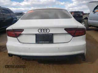 2016 Audi S7 with VIN WAUW2AFC5GN007029, listed as a Copart auction lot 77480764 with 105,830 mi miles and Salvage Title. Bid and sale history available at carsss.com. Image 6.