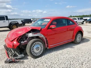2014 Volkswagen Beetle с VIN 3VWHX7AT8EM628972, выставлен на аукционе Copart как лот 60691035 с пробегом Не указан миль и Списание • Salvage title. История ставок и продаж доступна на DreamBid. Изображение 1.