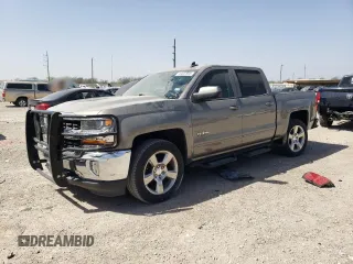 2017 Chevrolet Silverado 1500 LT with VIN 3GCPCREC3HG394713, listed as a Copart auction lot 49697805 with 71,088 mi miles and Salvage Title. Bid and sale history available at carsss.com. Image 1.