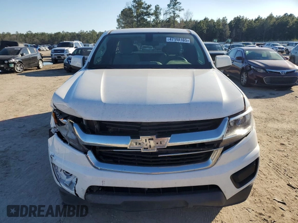 2019 Chevrolet Colorado 2WD Work Truck with VIN 1GCHSBEN7K1261877, listed as a Copart auction lot 47198105 with 133,253 mi miles and Salvage Title. Bid and sale history available at carsss.com. Image 5.