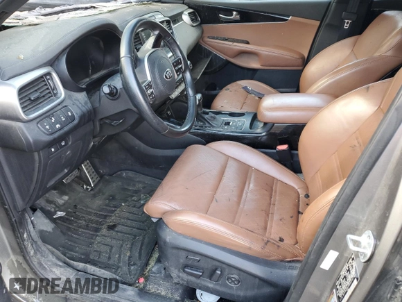 2019 Kia Sorento SX Limited with VIN 5XYPKDA56KG512725, listed as a Copart auction lot 72247033 with Not Provided miles and Salvage Title. Bid and sale history available at carsss.com. Image 7.