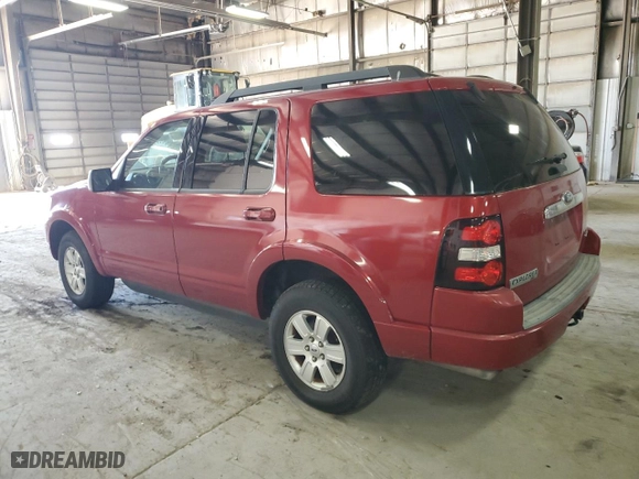 2010 Ford Explorer XLT with VIN 1FMEU7DE5AUA66784, listed as a Copart auction lot 51570525 with 250,508 mi miles and Salvage Title. Bid and sale history available at carsss.com. Image 2.