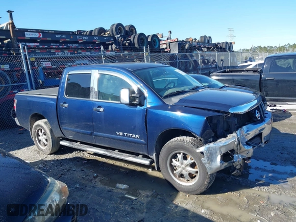 2011 Nissan Titan SL with VIN 1N6AA0EC0BN323844, listed as a IAAI auction lot 41768462 with 106,732 mi miles. Bid and sale history available at carsss.com. Image 14.