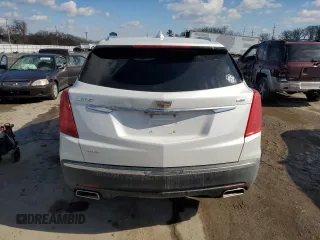 2017 Cadillac XT5 Premium Luxury AWD with VIN 1GYKNERS8HZ140004, listed as a Copart auction lot 46799115 with 197,007 mi miles and Salvage Title. Bid and sale history available at carsss.com. Image 6.