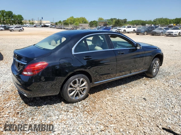 2016 Mercedes-Benz C 300 Luxury with VIN 55SWF4KB2GU112226, listed as a Copart auction lot 53394035 with 76,478 mi miles and Salvage title. Bid and sale history available at DreamBid. Image 3.