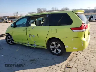2013 Toyota Sienna L with VIN 5TDZK3DC7DS289422, listed as a Copart auction lot 87951105 with 183,949 mi miles and Salvage Title. Bid and sale history available at carsss.com. Image 2.