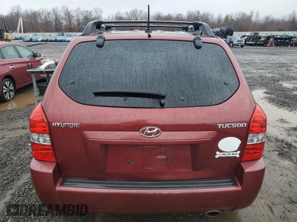 2009 Hyundai Tucson GLS with VIN KM8JM12B19U034804, listed as a Copart auction lot 82042624 with 158,480 mi miles and Clean Title. Bid and sale history available at carsss.com. Image 6.