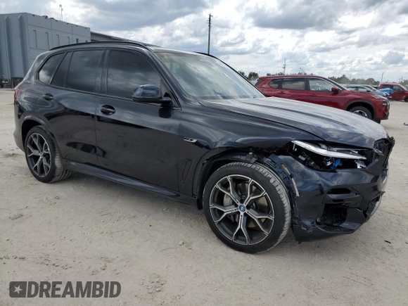 2023 BMW X5 xDrive45e with VIN 5UXTA6C03P9N68546, listed as a Copart auction lot 46806535 with 41,456 mi miles and Salvage Title. Bid and sale history available at carsss.com. Image 4.