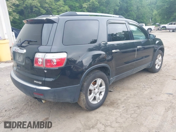 2011 GMC Acadia SLT1 with VIN 1GKKVRED8BJ165452, listed as a IAAI auction lot 42457394 with 175,630 mi miles and . Bid and sale history available at DreamBid. Image 4.