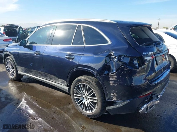 2023 Mercedes-Benz GLC with VIN W1NKM4HB6PU027970, listed as a IAAI auction lot 41173506 with 10,264 mi miles. Bid and sale history available at carsss.com. Image 3.
