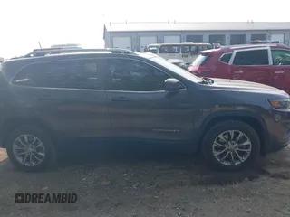 2019 Jeep Cherokee Latitude Plus with VIN 1C4PJLLX3KD110171, listed as a IAAI auction lot 42495044 with 65,625 mi miles and . Bid and sale history available at DreamBid. Image 13.