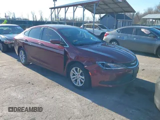 2016 Chrysler 200 Touring z VIN 1C3CCCFB9GN189201, wystawiony jako IAAI lot #41579143 z przebiegiem 131 212 mil mil oraz . Historia ofert i sprzedaży dostępna na DreamBid. Obrazek 1.