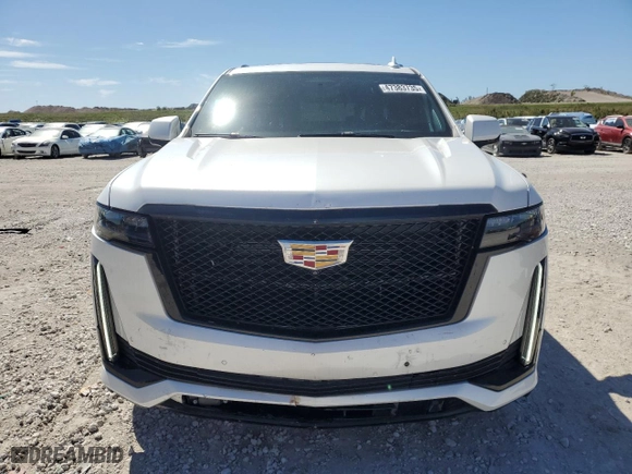 2023 Cadillac Escalade Sport Platinum with VIN 1GYS4GKT9PR192029, listed as a Copart auction lot 47383735 with 0 mi miles and Salvage Title. Bid and sale history available at carsss.com. Image 5.